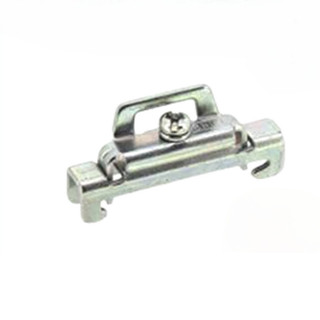 (Freeship) Khóa chặn kim loại cho thanh cài nhôm din rail, cài MCB, Khởi động từ