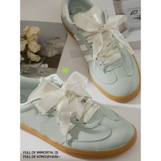 2 Cặp Dây Ruy Băng Lụa Satin Cho Sneaker, Đế Bằng, Rộng 2cm, Dài 80/100/120/140cm
