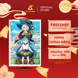 Sách - [Manga] Diệt Slime Suốt 300 Năm, Tôi Levelmax Lúc Nào Chẳng Hay (Tập 10)