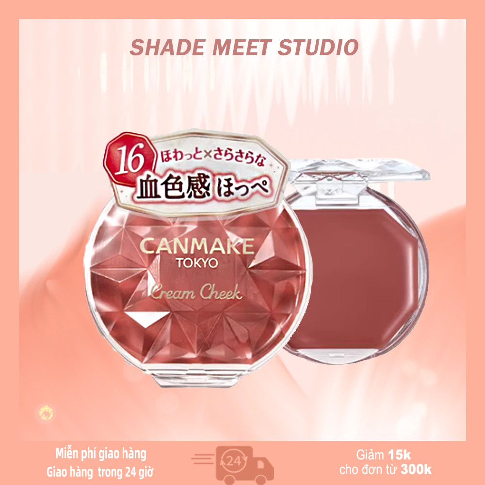 Má Hồng Canmake - Mang Lại Làn Da Tươi Tắn, Mềm Mại Và Tự Nhiên
