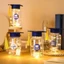 Stay 2026 Light Up Mason Jar có nắp tốt nghiệp Trang trí bàn Trung tâm