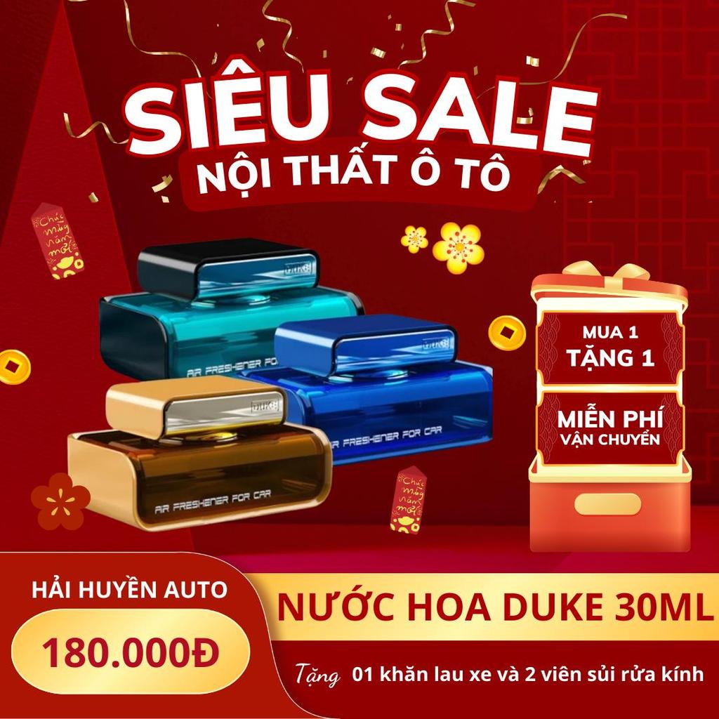 Nước Hoa Ô Tô Cao Cấp DUKE khử mùi, chống say xe Nội Thất