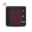 Vôn kế AC Ampe kế Ba màn hình Đồng hồ đo tần số điện áp dòng điện AC50-500V AC0-120A 10-99.9Hz