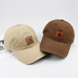 Mũ Carhart Bóng Mũ Mùa Hè Mũ Chống Nắng Dụng Cụ Nhãn Velcro Chữ Mềm Top Cap 26.3.11