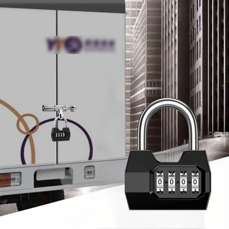 Khóa mật mã 4 số thiết kế nhỏ gọn chống cậy – Bảo vệ tủ đồ, hành lý, cửa cổng an toàn