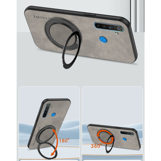 Áp dụng cho OPPO Realme5 Realme5s Realme5i Realme6i Realme narzo 10 Realme 20A realme 5 5i 5s c3 10A Vỏ kim loại xoay từ tính bảo vệ ống kính, vỏ chống sốc UTKU