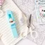 BEABOUT 8 Bộ Viết, Bộ Văn Phòng Phẩm Xanh / Hồng Học Sinh, Phim Hoạt Hình Puppy Thiết Kế Bút Gel Băng Chỉnh Sửa Trường Văn Phòng