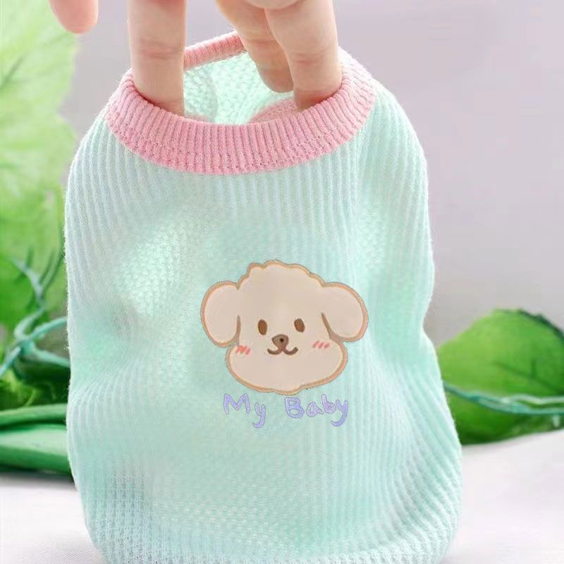 Chó Con Mèo Quần Áo Thu Đông Mùa Hè Mỏng Bichon Pháp Chiến Đấu Thú Cưng Corgi Teddy Pomeranian Chó Nhỏ Chó Con