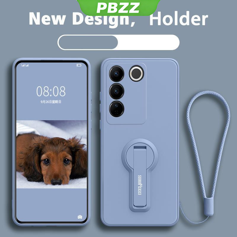 ốp lưng Ốp lưng điện thoại Vivo V27 5g Vivo v27e Vivo Y100 Vivo v29e Vivo V29 5g Ốp mềm Ốp bảo vệ silicon lỏng Ốp cản chống sốc thiết kế mới 360 ° có giá đỡ ytxzzj01 đẹp viền vuông cute
