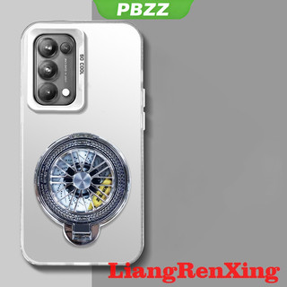 Ốp cho OPPO Reno 5 5G OPPO Reno 4 4G reno5 5G Ốp điện thoại Ốp cứng Ốp bảo vệ TPU Ốp chống sốc mịn thiết kế mới thẩm mỹ với giá đỡ cho nam Gyro Mount cytlzj01