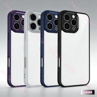 Ốp điện thoại Acrylic Cho IPhone 14 15 16 Plus 13 12 11 Pro Max Bảo Vệ Camera Ốp điện thoại Trong Suốt