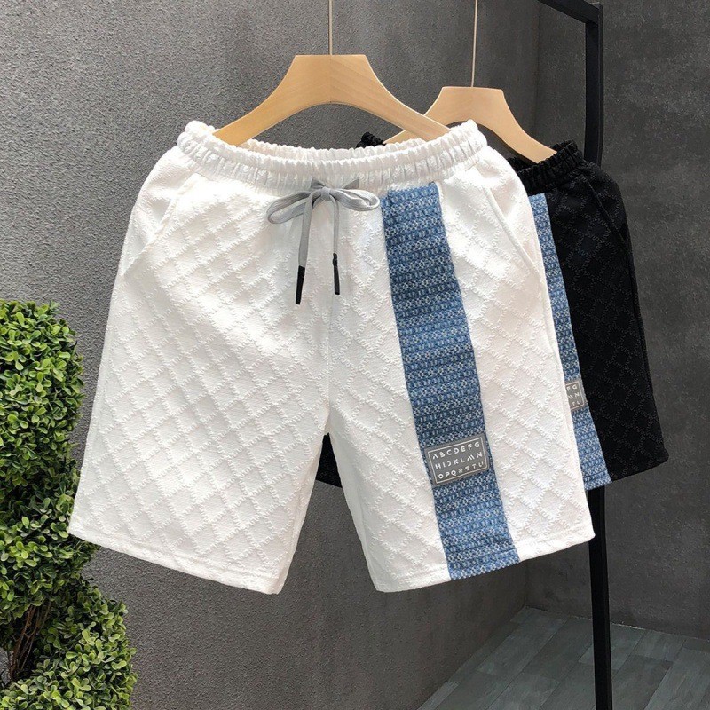 Quần short nam dây rút rộng, thiết kế thể thao cỡ lớn