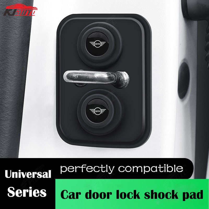Xe Mini Silicon Khóa Cửa Bao Bảo Vệ Cửa Mềm Mại Và Chống Sốc Cho Cooper Countryman Clubman Mini Cooper S One D F54 F56 F60 R56 R60