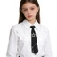 XGB Sinh Viên Pre Buộc Cà Vạt Cổ Preepy Nhìn Ngọc Trai Ngôi Sao Kim Loại Dây Xích Tối Cà Vạt Cravat Cổ Đeo Phụ Kiện