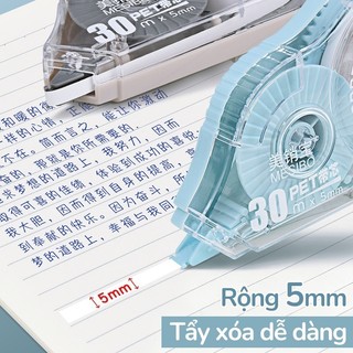 Bút Xóa Kéo Dụng Cụ Học Tập Cần Có, 1 Hộp 5 Chiếc Cho Học Sinh, Tẩy Mực Sạch Sẽ