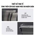 Máy Ngâm Chân Massage Wisezen Bồn Ngâm Chân Hồng Ngoại Gấp Gọn Tự Động Làm Nóng Chống Giật Mát Xa Tự Động Chính Hãng — ảnh 2