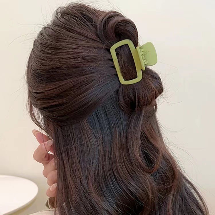Kẹp Tóc Mini Càng Cua Vuông – Phụ Kiện Tạo Kiểu Tóc Búi & Nửa Đầu Cho Nữ