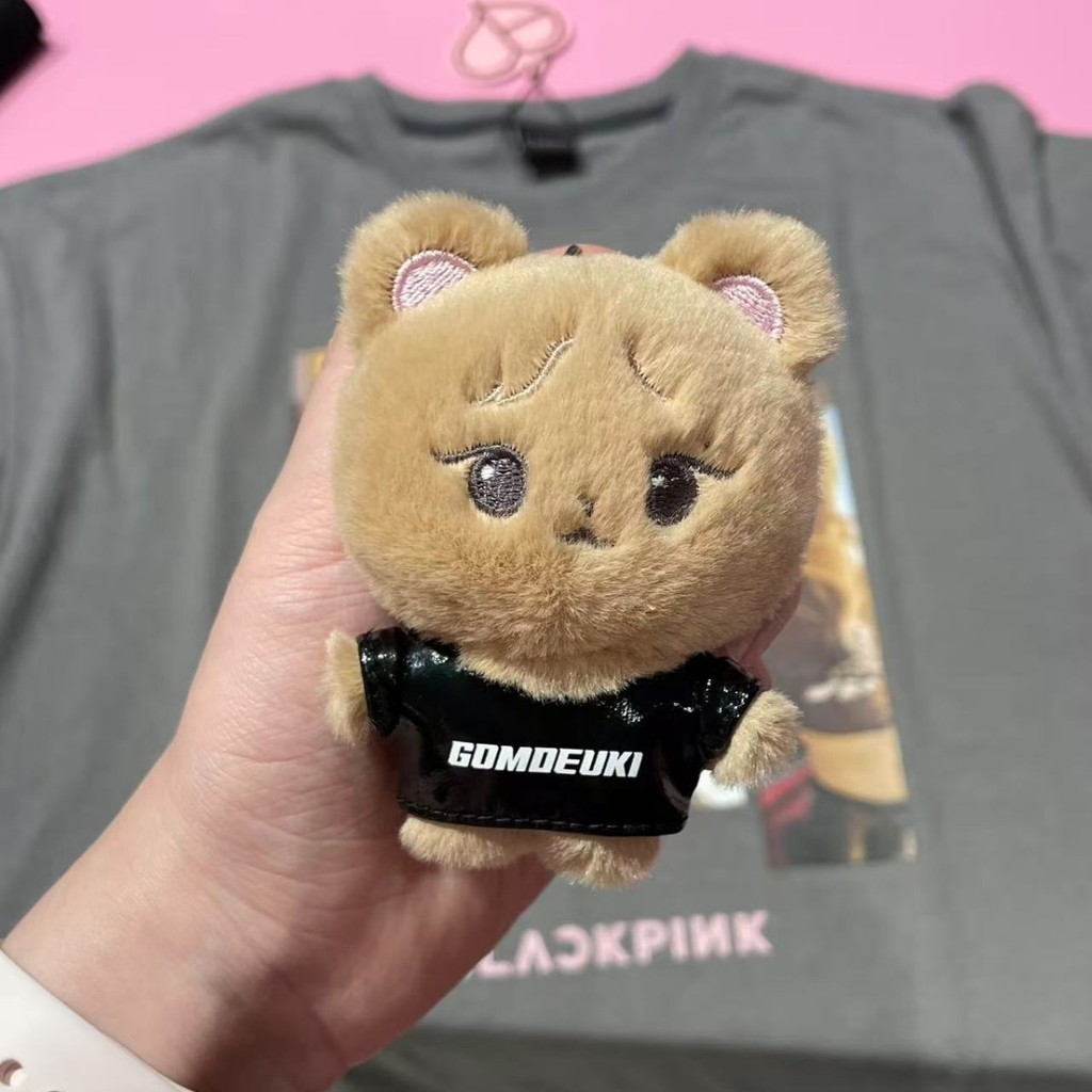 Kpop Thần Tượng Blackpink Nhảy Sang Trọng Búp Bê Móc Khóa JISOO JENNIE ROSE LISA Búp Bê Nhồi Bông Móc Khóa