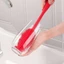 Bàn chải làm sạch silicon tay cầm dài Cinna có bàn chải làm sạch pipet tích hợp cho chai điều dưỡng Cốc và đồ dùng nhà bếp
