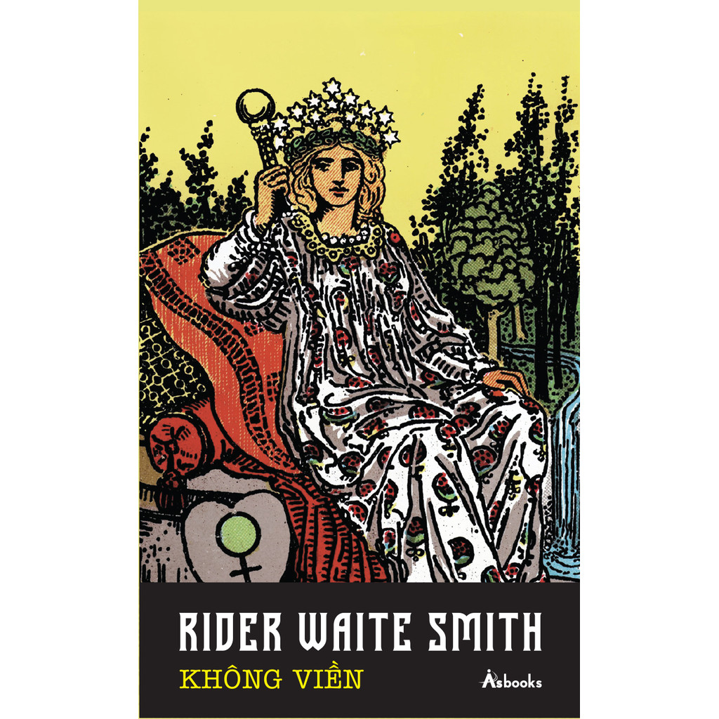 Sách - Boxset Bộ Bài Tarot Rider Waite Smith - Không Viền - Size Pocket