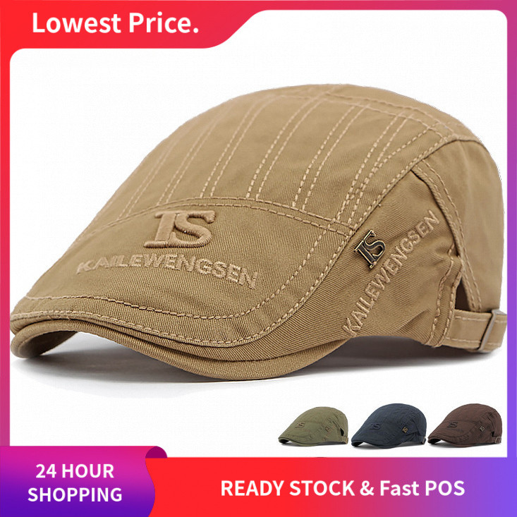 HÀNG CÓ SẴN  CODMũ Nam Xuân Hè Cotton Đạt Đỉnh Mũ Anh Retro Thời Trang Advance Mũ Nữ Mũ Beret Thanh Niên
