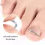 2 Miếng dán chỉnh sửa móng tay Đàn hồi mọc ngược Móng chân Corrector Miếng dán phụ trợ vô hình Paronychia Điều trị phục hồi Corrector Dụng cụ làm móng chân