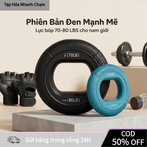 【COD】Dụng cụ tập lực tay bằng silicone mềm dẻo, đàn hồi tốt, phù hợp cho người mới tập và phục hồi chức năng.