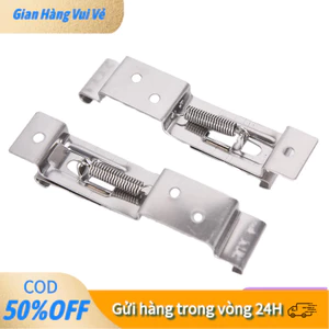 【48h】Phụ kiện biển số xe cao cấp với kẹp lò xo chắc chắn, giữ biển số cố định, không bị rung lắc khi xe di chuyển.