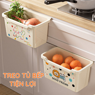 Thùng Rác Treo Cánh Tủ Bếp Thông Minh MAISON, Thùng Rác Mini Gắn Cửa Tủ Đựng Rác Thải Thực Phẩm Gia Dụng