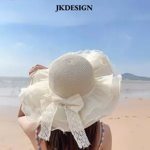 Mũ Chống Nắng JKDESIGN Vành Rộng Cho Nữ - Bảo Vệ Trái Nắng Tốt
