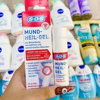 Gel nhiệt miệng SOS Mund Heil Đức