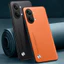 Dành cho Xiaomi Poco X8 Pro Max Ốp điện thoại họa tiết da thời trang Vỏ bảo vệ khung TPU mềm