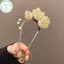 PUSKY Kẹp Tóc Hợp Kim Phong Cách Vintage - Tăng Cường Kiểu Tóc