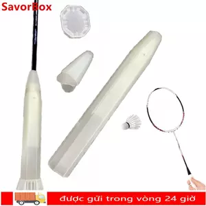 SAVORBOX Vợt Cầu Lông với Grip Chống Trơn và End Cap Giảm Chấn