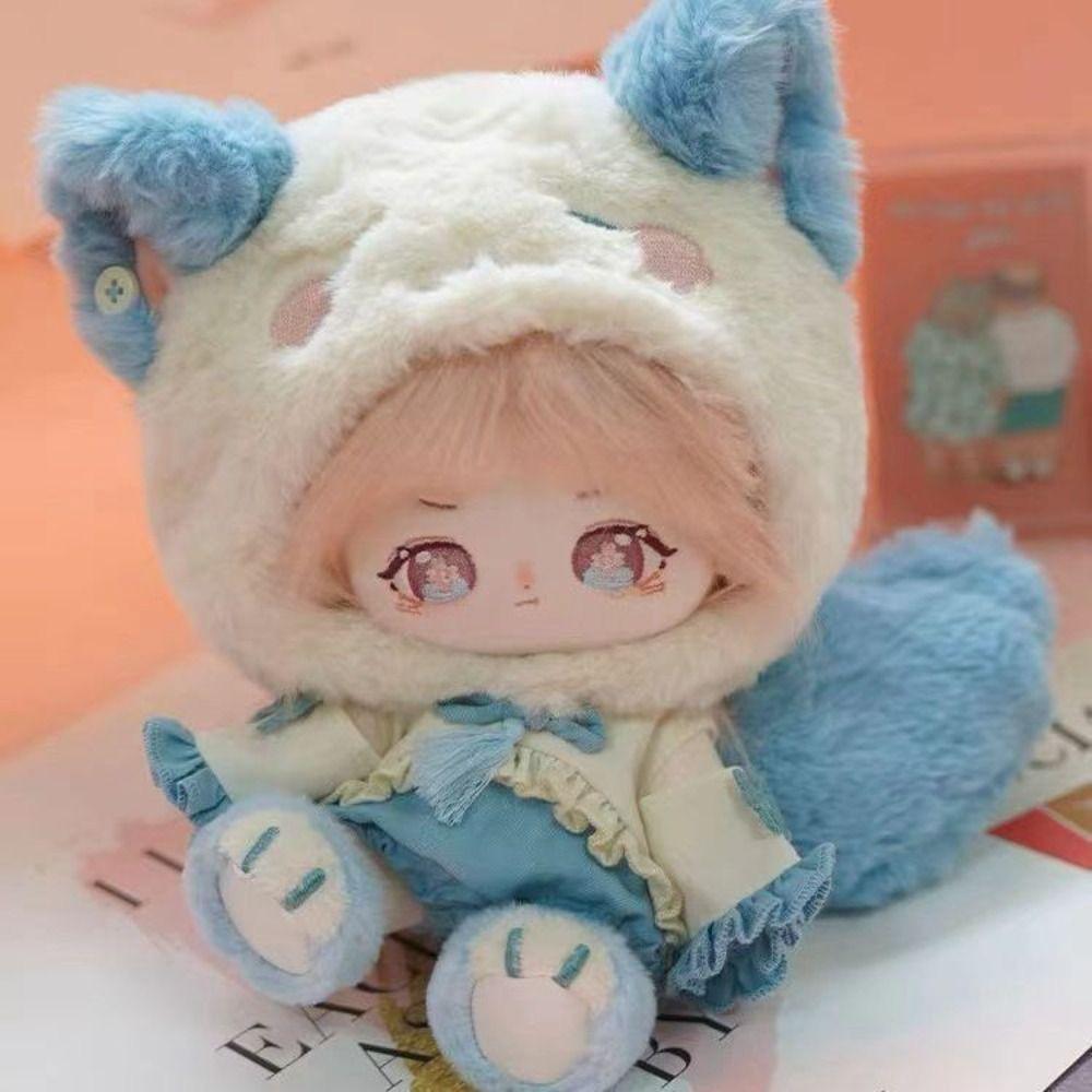 Flazea Trang phục búp bê sang trọng Kpop, Quần áo đẹp dễ thương cho búp bê Cotton 20cm, Đầm JK thời trang chất lượng cao