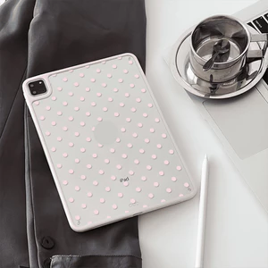 Vỏ Cứng Acrylic Ngôi Sao Big Polka Chậu Dành Cho Mini6 Mini7 A17Pro IPad 5 6 7 8 9 10 11 12 A19 A16 Air 2 3 4 5 6 Air 11 M2 M3 M4 2026 Pro10.5 Pro11 M4 M5 Pro13 2024 2025