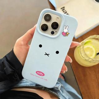 Mèo Miffi xinh xắn cho 16 vỏ điện thoại iPhone17Air vỏ silicon 14/13/11Pro