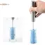TRTR Silicone Bình Sữa Bàn Chải Cốc Chà Kính Lau Nhà Bếp Dụng Cụ Vệ Sinh Tay Cầm Dài Chai Uống Cốc Thủy Tinh Bàn Chải Vệ Sinh VN