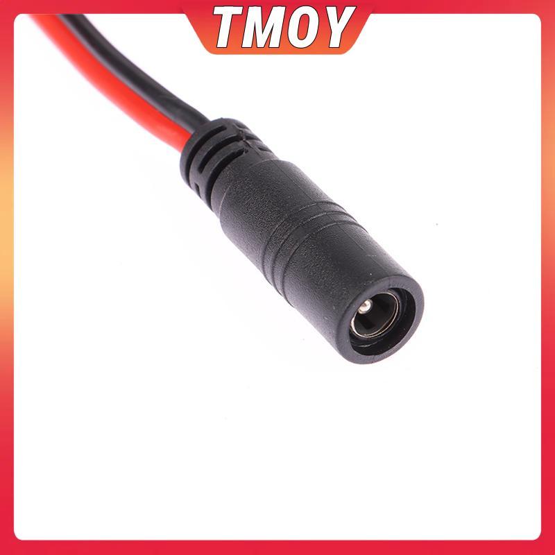 TMOY 16AWG DC Cắm Nguồn 5.5 x 2.1mm Nữ Sang Nam CCTV Adapter Kết Nối Cáp 12V 10A 120W Max. Dây nối dài nguồn 1,5m TMOY