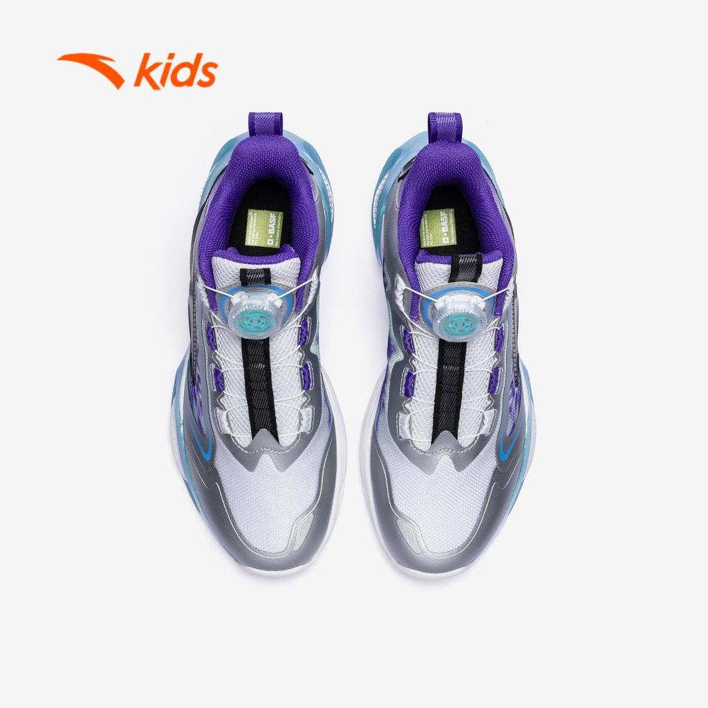 ANTA Kids Giày Bóng Rổ Bé Trai Bám Sân Tốt, Bền Chắc, Chơi Ngoài Trời 3126A1112.