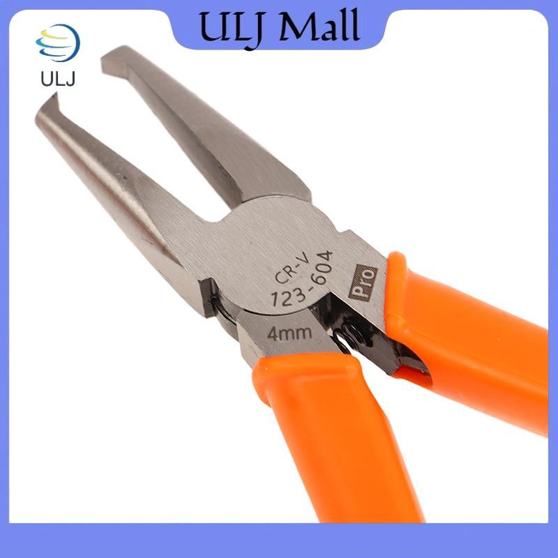 Kìm cắt nhựa ULJ 90 độ Hai viền 4 / 6 / 10mm Xả CR-V Đầu cắt dụng cụ cầm tay thợ điện cho Sprue Burrs.