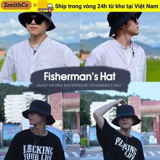 Mũ Xô Zenithco Chống Thấm Nước và Nóng Mặt Trời, Có Túi Bảo Quản, Phù Hợp Cho Câu Cá và Leo Núi