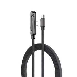 Cáp sạc nhanh BTM 2 trong 1 có tích hợp Holde 1 5m Bộ chuyển đổi tốc độ cao Dây xoay quỹ đạo cho điện thoại thông minh Máy tính bảng