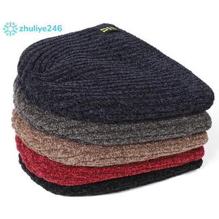 < zhuliye246 > Mũ dệt kim mùa đông nam co giãn mềm mại Beanies Thoải mái ấm áp SlouchyHat cưỡi ngựa ngoài trời dệt kim cho nữ
