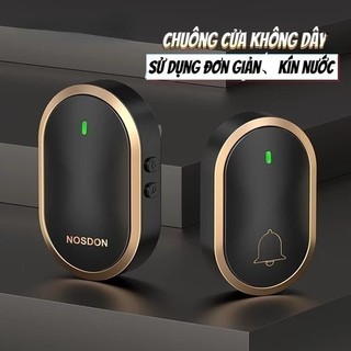 2026 Chuông Cửa Không Dây Khách Thông Minh, Chống Nước, Chuông Cổng, Chuông Báo Động Cho Người Già
