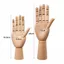 PWSSEND Sketch Mannequin, Có Thể Tạo Nhiều Kích Cỡ Nghệ Sĩ Manikin, Khớp Gỗ Có Thể Tháo Rời Di Động Hình Lòng Bàn Tay Mô Hình Trang Trí Nhà Cửa Vẽ Thực Hành Dụng Cụ