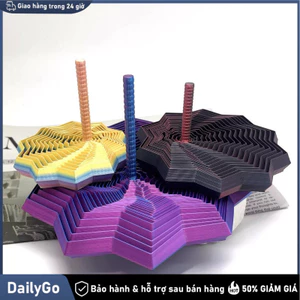 Đồ Chơi Xoay Tay Hình Tháp in 3D, Đồ chơi in 3D, Đồ chơi Fidget / Giải nén, Xoắn ốc, Mở rộng / Xoáy