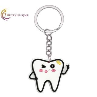 Csndices 10 Chiếc Hình Răng Mô Hình Mô Phỏng Móc Khóa Thời Trang Móc Khóa Hoạt Hình Đáng Yêu Bé Gái Trẻ Em Quà Tặng Mặt Dây Chuyền Răng VN