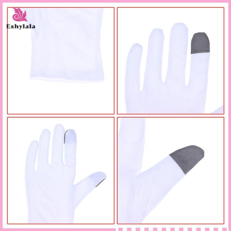 Găng Tay Dưỡng Ẩm Cotton Mềm Cho Bàn Tay Nứt Khô Trước Khi Đi Ngủ Khóa Tẩy Tế Bào Chết [MỚI]