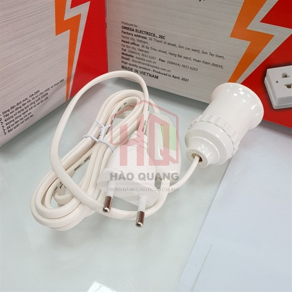 Bộ Dây Đui Đèn LED Có Công Tắc SOPOKA ĐS6 ĐS7 – Dây Cắm Điện An Toàn, Tiện Lợi, Chất Lượng Cao